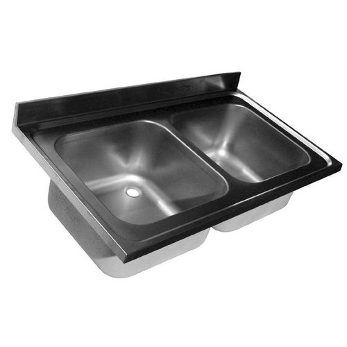  HorecaTraders Sink table top | 2 sinks | 4 formats 