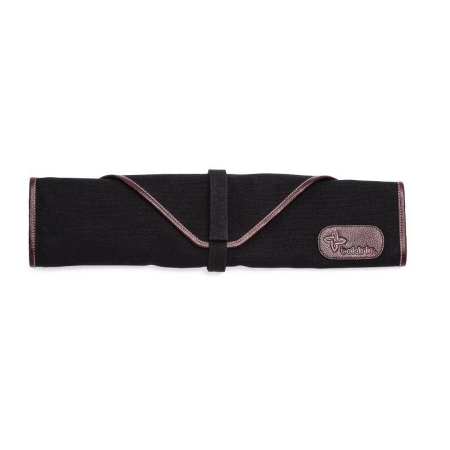 Canvas knife case black | 6 pcs