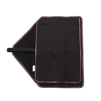 Canvas knife case black | 6-piece