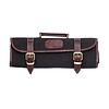 HorecaTraders Canvas knife case black | 9-piece