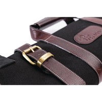 Black canvas knife case | 17 parts