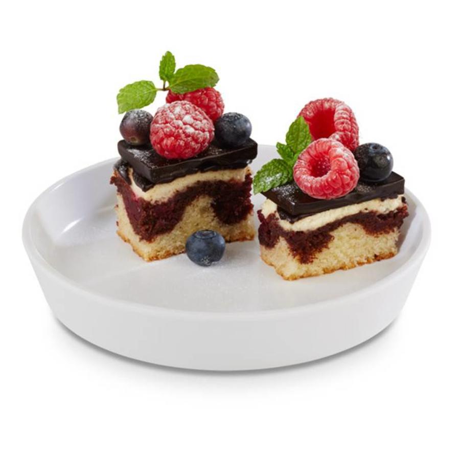 Plat de service en mélamine Ø 14,5cm | 3 formats