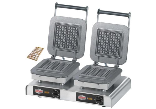  HorecaTraders Double waffle iron eco 