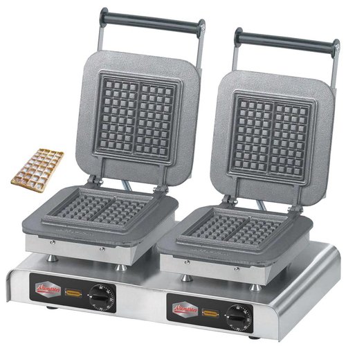  HorecaTraders Double waffle iron eco 