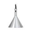 HorecaTraders Adjustable Warming Lamp | Aluminium