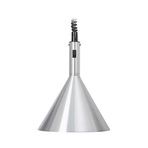  HorecaTraders Verstelbare Warmhoudlamp | Aluminium 