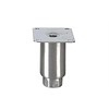 HorecaTraders Edelstahl-Stellfüße Topline | 100 x Ø50 mm