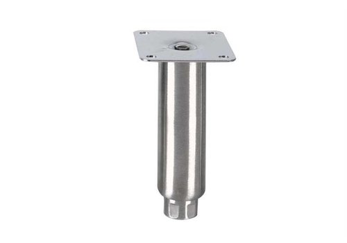  HorecaTraders Edelstahl-Stellfüße Topline | 150 x Ø41 mm 