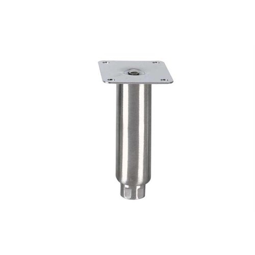  HorecaTraders Stainless steel adjustable feet topline | 150 x Ø41mm 