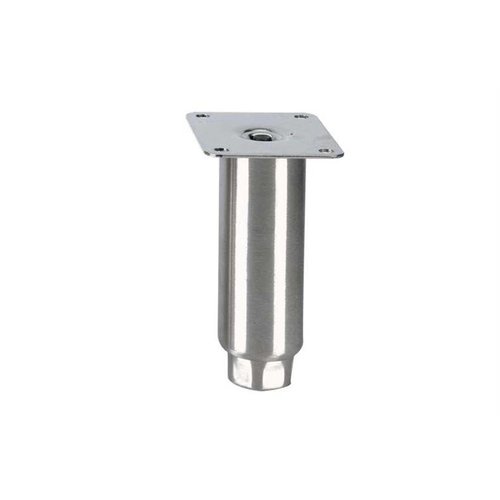  HorecaTraders Stainless steel adjustable feet topline | 150 x Ø50mm 