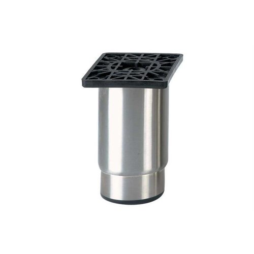  HorecaTraders Pieds réglables en acier inoxydable ecoline | 115 x 100 x 80 mm 