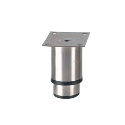  HorecaTraders Pieds réglables en acier inoxydable horecaline | 90 x 100 x 80 mm 