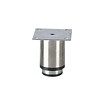 HorecaTraders Stainless steel adjustable feet catering line | 90x90x90mm