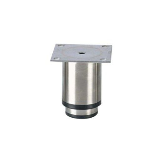  HorecaTraders Pieds réglables en acier inoxydable horecaline | 90 x 90 x 90 mm 