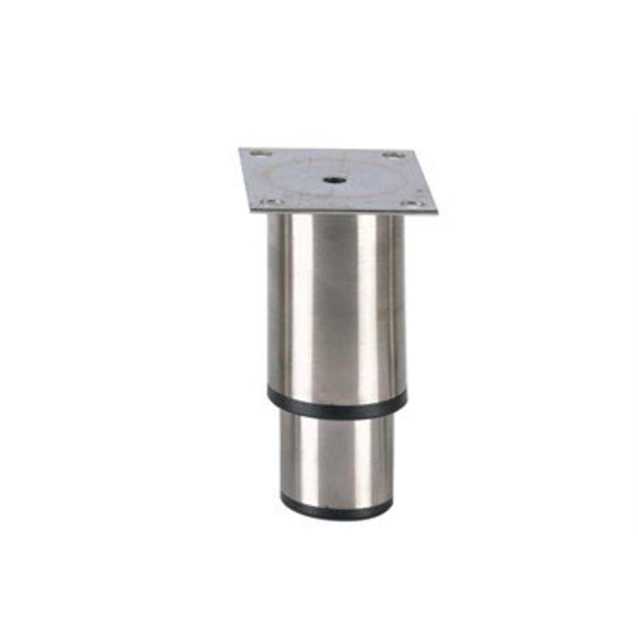 Stainless steel adjustable feet catering line | 145x100x80mm