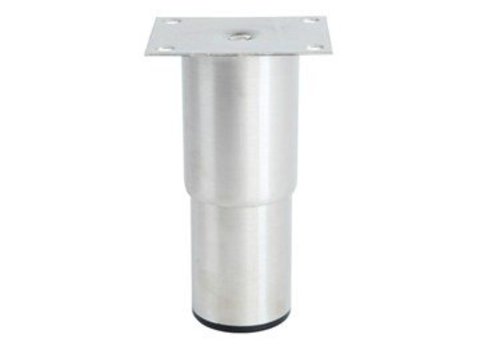  HorecaTraders Pieds réglables en acier inoxydable horecaline | 100 x 80 x 210 mm 