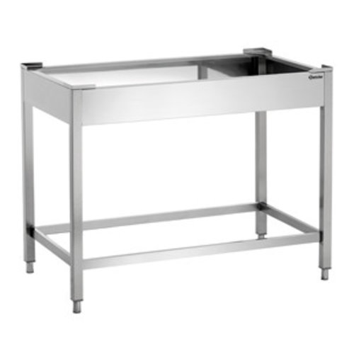  Bartscher Stainless Steel Base | 115 x 66.5 x 90 cm 