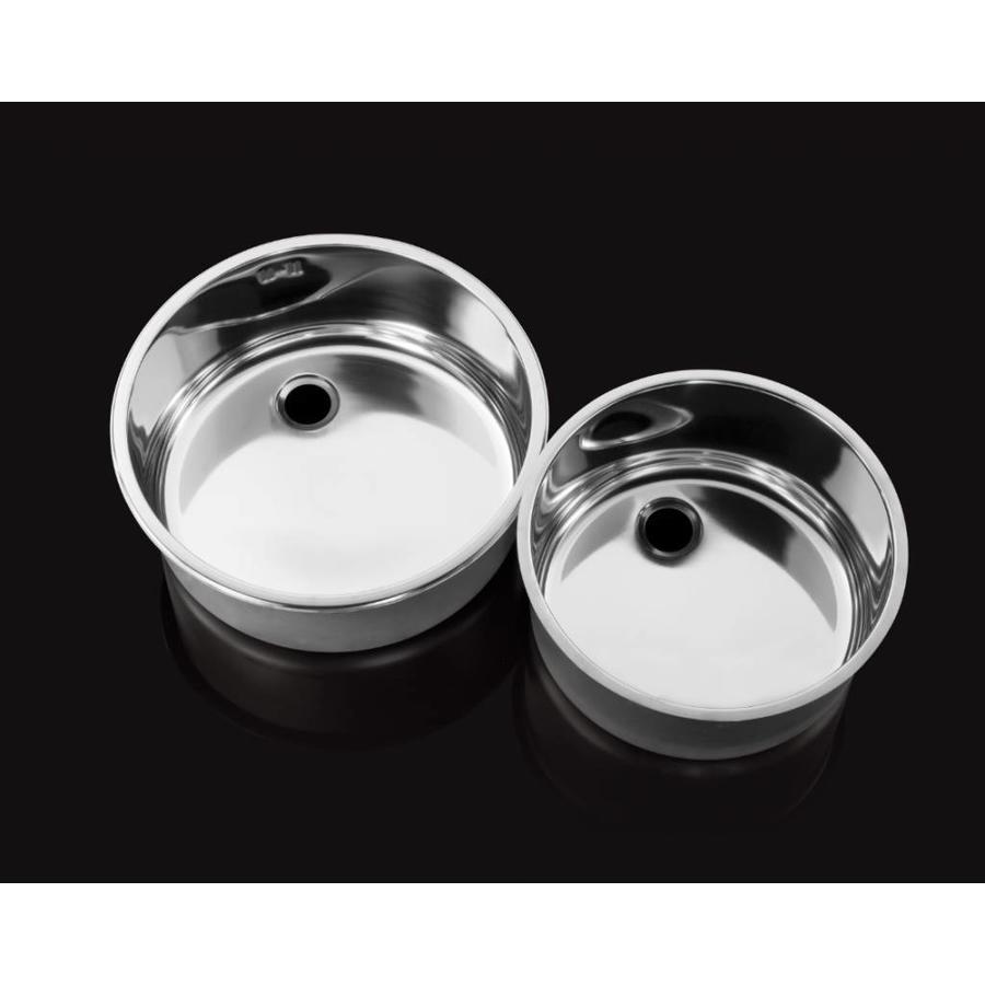 Stainless Steel Sinks Round | Built-in | 30x18cm