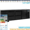 Bar cooler with 6 drawers | 1 Door | 630 litres