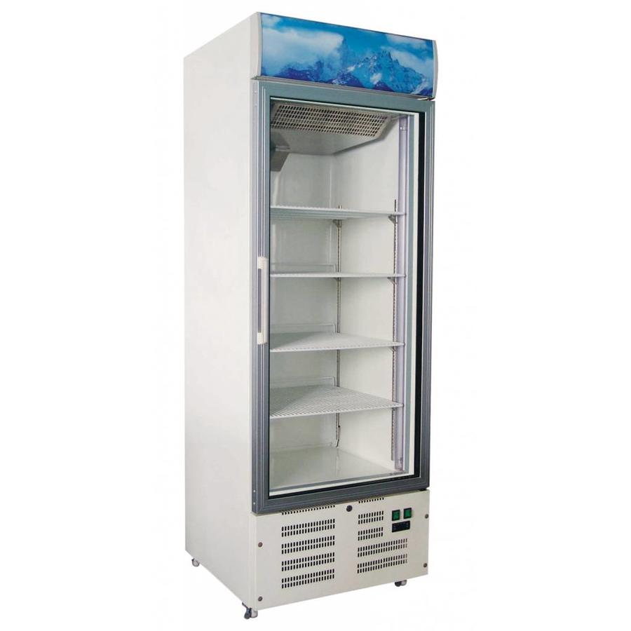 Congélateur commercial avec porte vitrée 412 litres