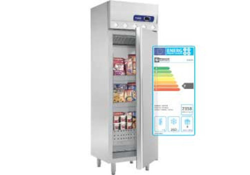  HorecaTraders Congélateur en acier inoxydable 405 litres - TOP 50 des meilleures ventes 