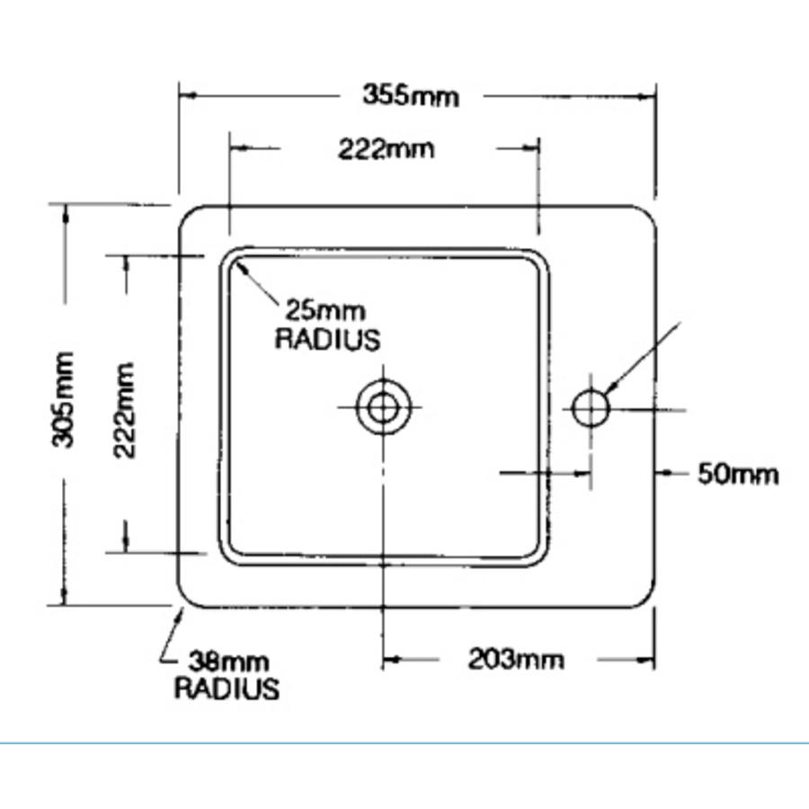 Compleet Waterstation | 335 x 305 mm