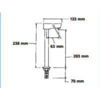 Water station Incl. Glass Filler | 257x185mm