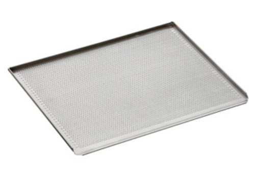  Bartscher Moule à pâtisserie perforé | Aluminium | 43(l) x 33(p) cm 