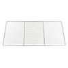 Casselin Grille en acier inoxydable 43,3 x 31,5 cm