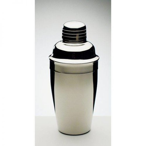  HorecaTraders Shaker à cocktail avec bouchon à vis | Acier inoxydable 