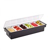 HorecaTraders ingredient container | 6 removable containers