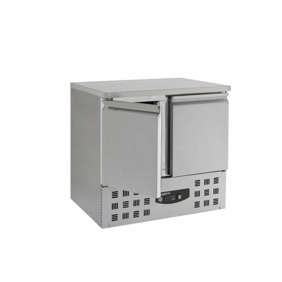 Cooling Stove Stainless Steel 2 Doors | 90 x 70 x 87 cm