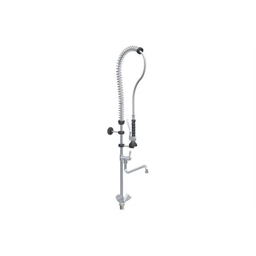  HorecaTraders Stainless steel Pre-rinse shower Including Intermediate tap 