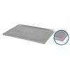 HorecaTraders Geperforeerde Aluminium Bakplaat - 98 x 58 x 2,3 cm