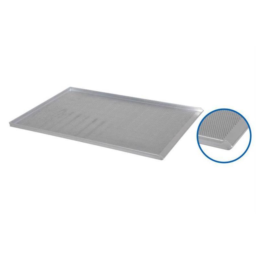 Plaque de cuisson perforée en aluminium - 98 x 58 x 2,3 cm