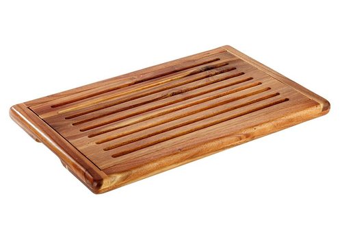  HorecaTraders Acacia Wood Cutting Board | 3 dimensions 