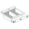 Combisteel Einbau-Elektrofritteuse | 2 x 8 Liter