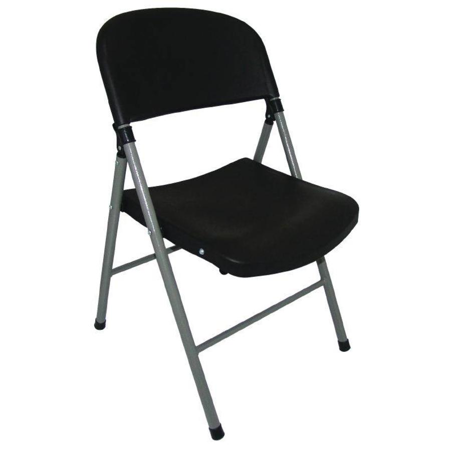 Folding chairs Plastic Black | 2 Pieces