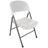Inklapbare stoelen Kunststof Wit | 2 Stuks