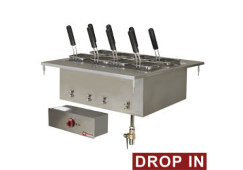  HorecaTraders Cuiseur à pâtes électrique encastrable 40 litres 