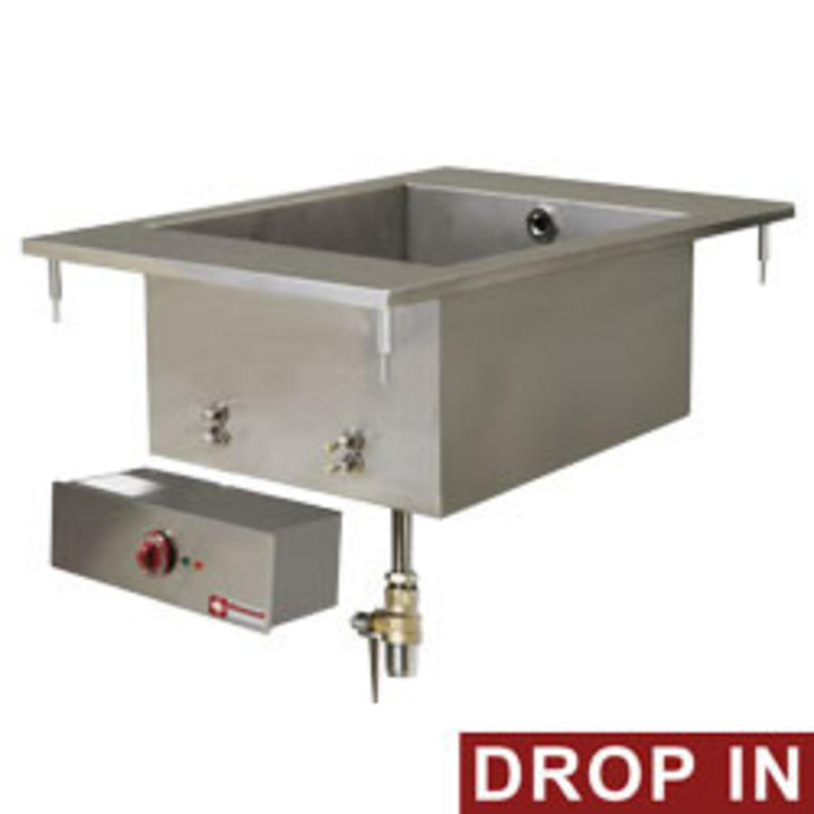 Bain-marie encastrable - électrique GN 1/1