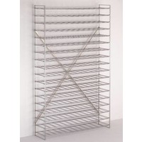 Wine rack Chrome plated | 120 bottles 120 x 30 x (H) 105cm