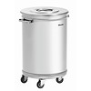 Bartscher Abfalleimer mit Rädern | 56 Liter