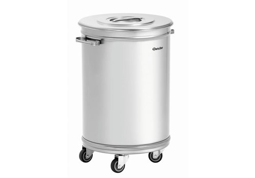  Bartscher Poubelle à roulettes | 56 litres 
