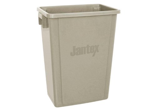  Jantex Poubelle de recyclage en plastique | 56 litres | Beige 