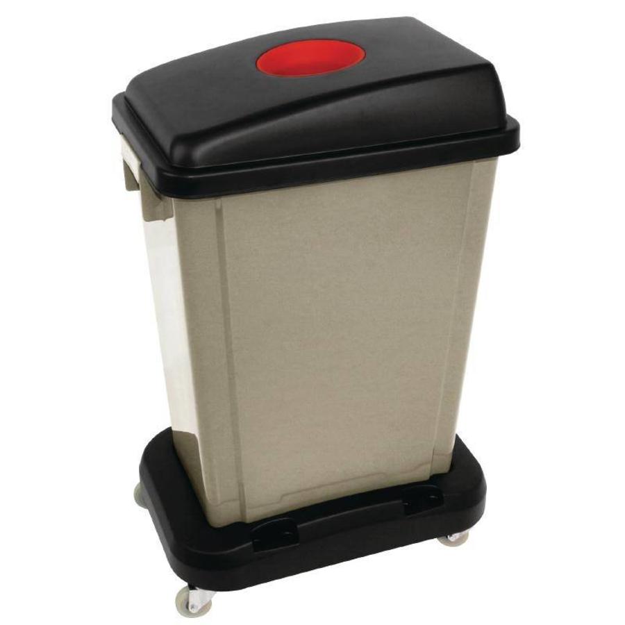 Plastic Recycle bin | 56 Liters | Beige