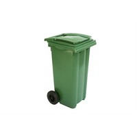 Waste container with wheels 120 liters | 5 colors