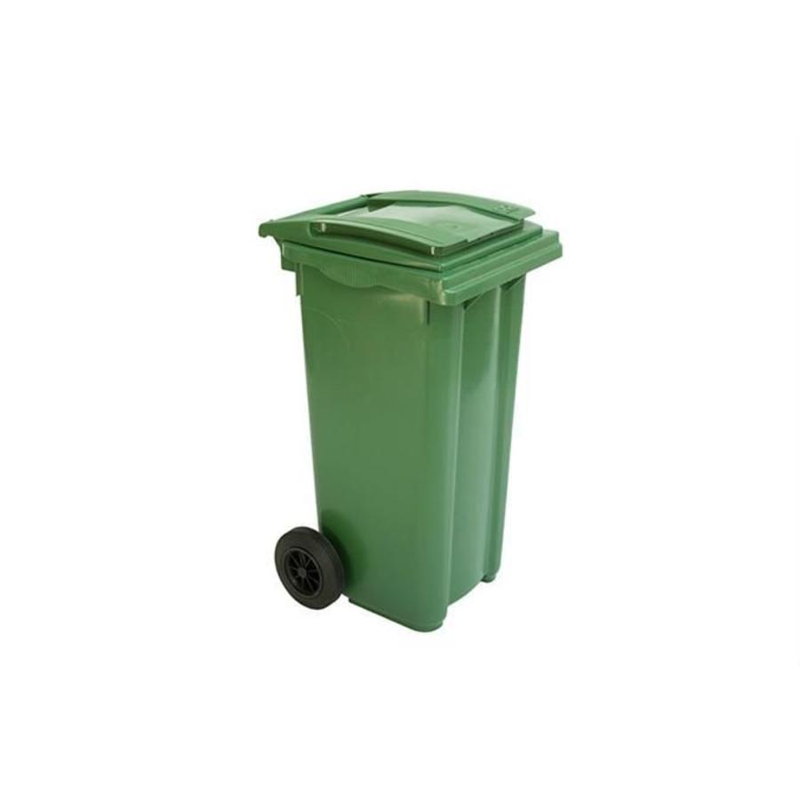 Conteneur à déchets à roulettes 120 litres | 5 couleurs