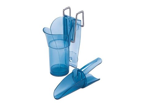  San Jamar Petite cuillère à glace avec étui de protection 