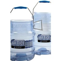 Seau à glace hygiénique - 9 kg de glace